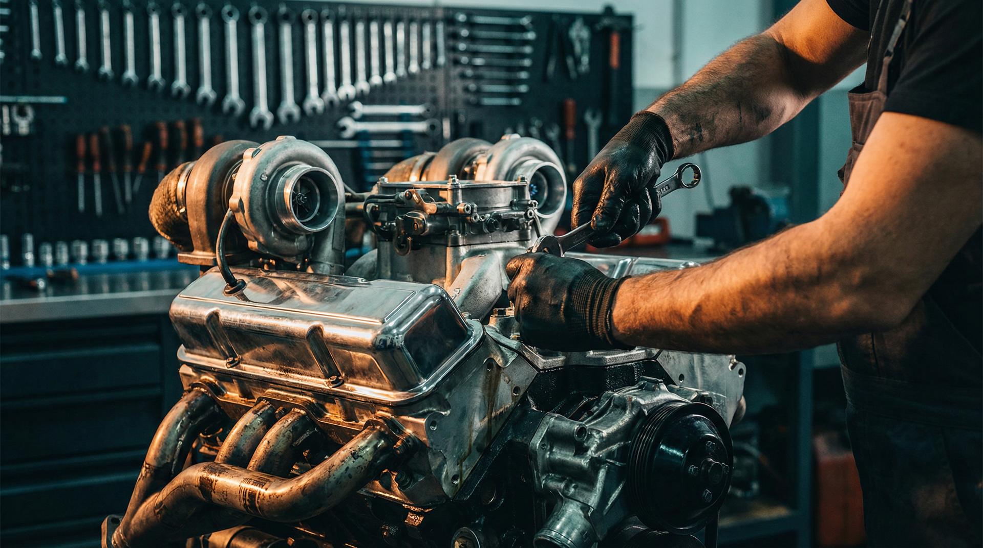 爆料吃瓜网修车视频 - 涡轮增压发动机拆解